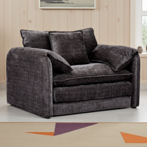 Solaya Sofa Black Armchair