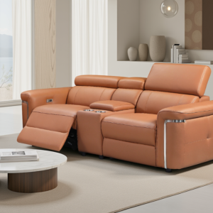 Somerville Electric Recliner Sofa Tan 2 Seater