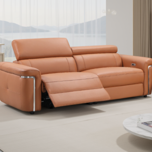Somerville Electric Recliner Sofa Tan 3 Seater