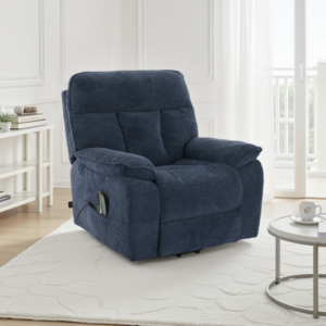 Cornwall Rise and Recline Massage Chair Blue