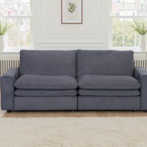 Florence Cloud Grey Electric Sofa