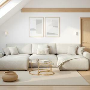 Luma Sofa Beige U Shape Corner