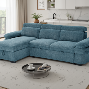Hudson Sofabed Blue Universal Corner