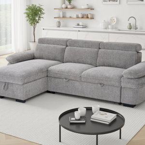 Hudson Sofabed Grey Universal Corner