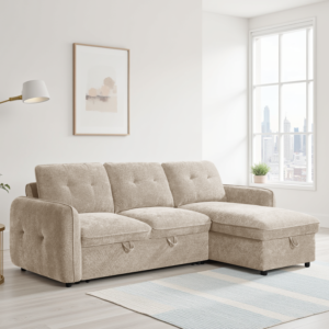 Moscow Sofabed Beige Universal Corner