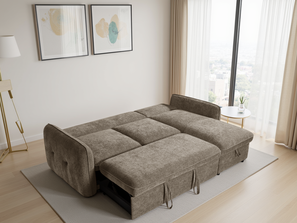 Moscow Sofabed Brown Universal Corner - Image 2