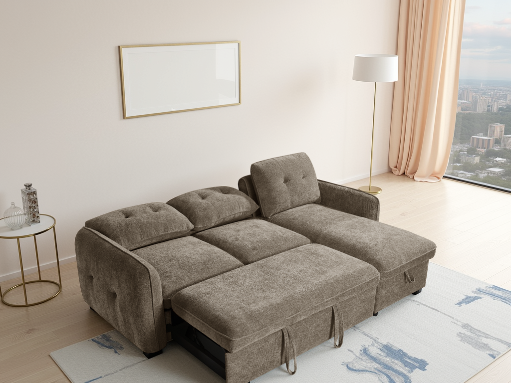 Moscow Sofabed Brown Universal Corner - Image 3
